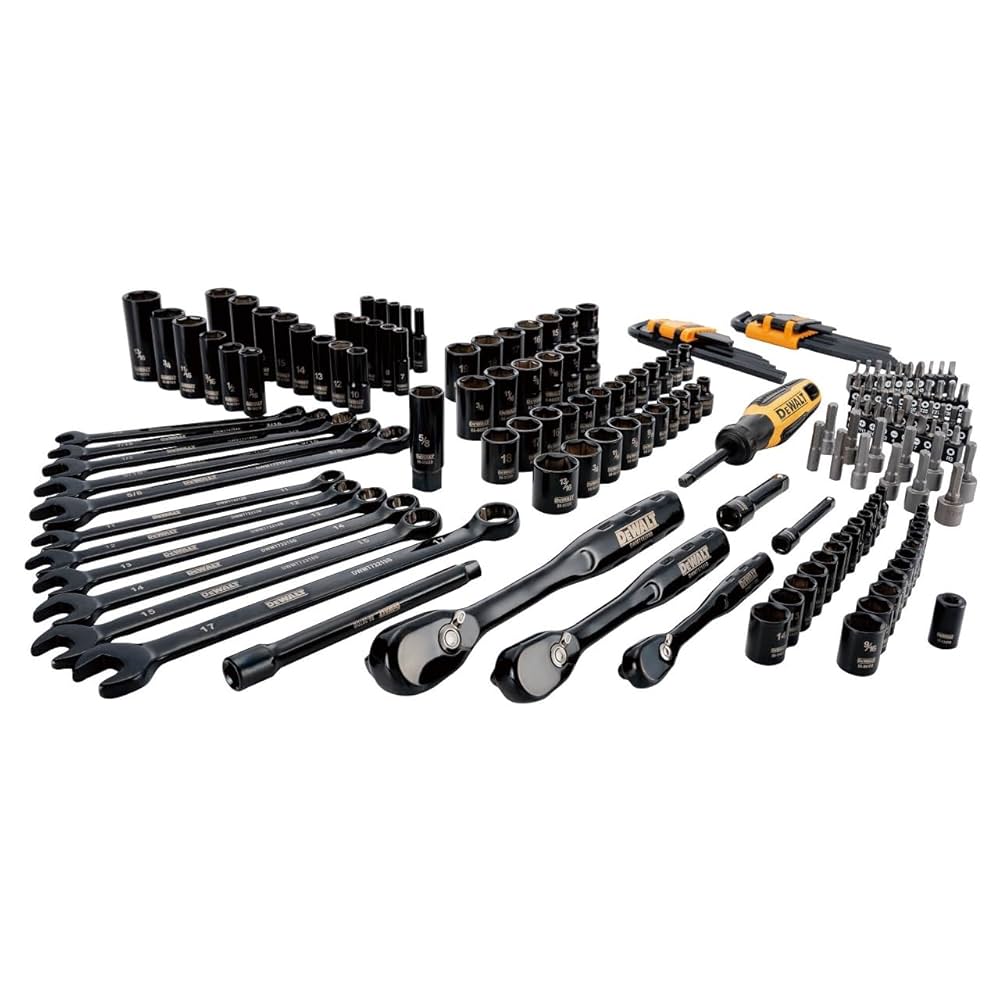 新品未使用 デウォルト メカニックツールセット 181ピース Amazon | デウォルト(DEWALT) メカニックツールセット 184ピース